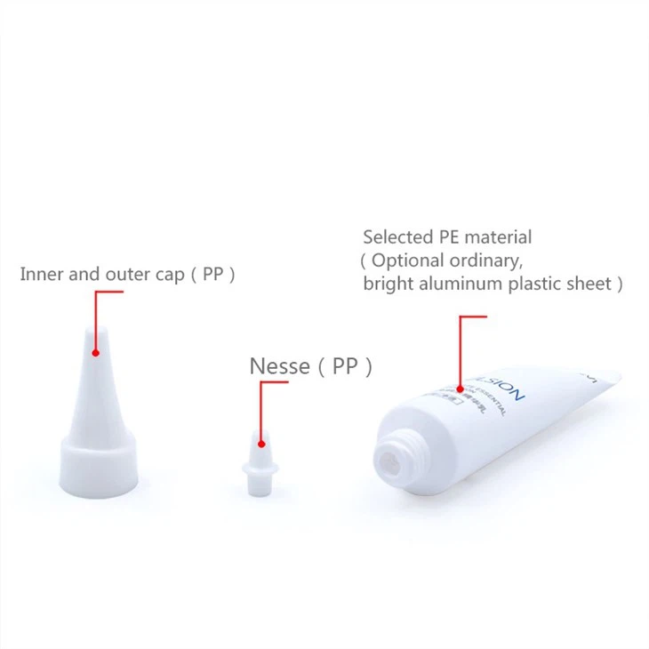 19 Diamater Small Cosmetic Packaging Soft Tube