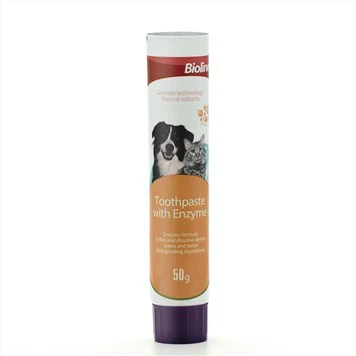 Aliuminio plastikinė dantų pastos žarna