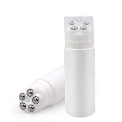 Plastikiniai vamzdeliai su rutulinio masažo aplikatoriumi